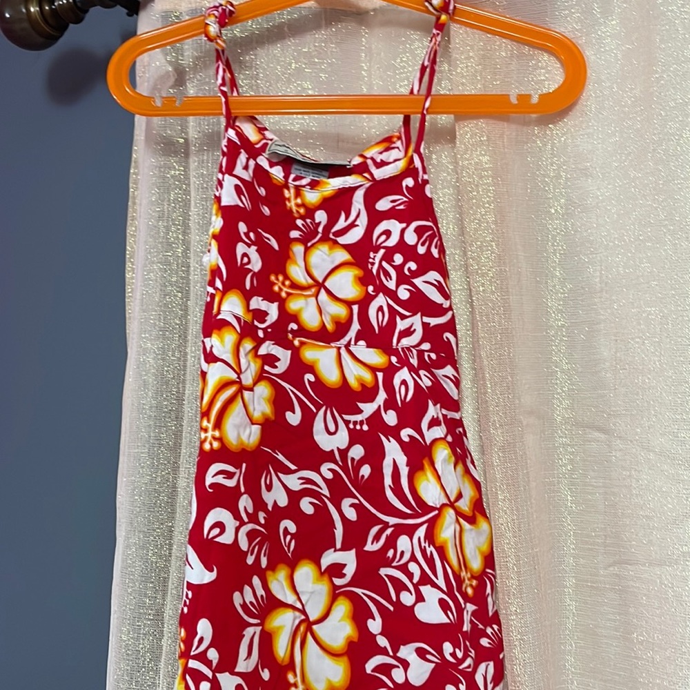 Hawaiian style girls dress